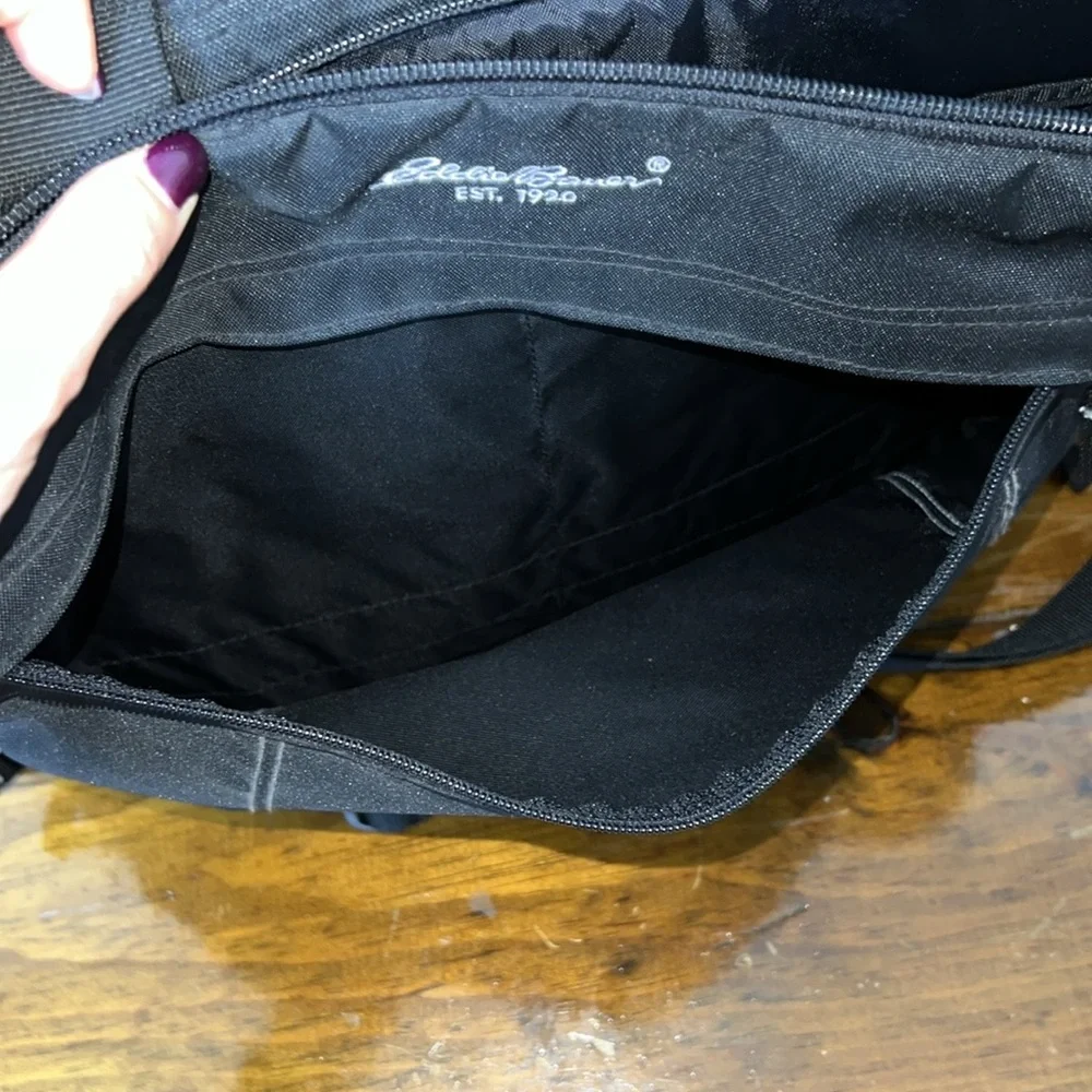Eddie Bauer Black Laptop Bag - OS‎